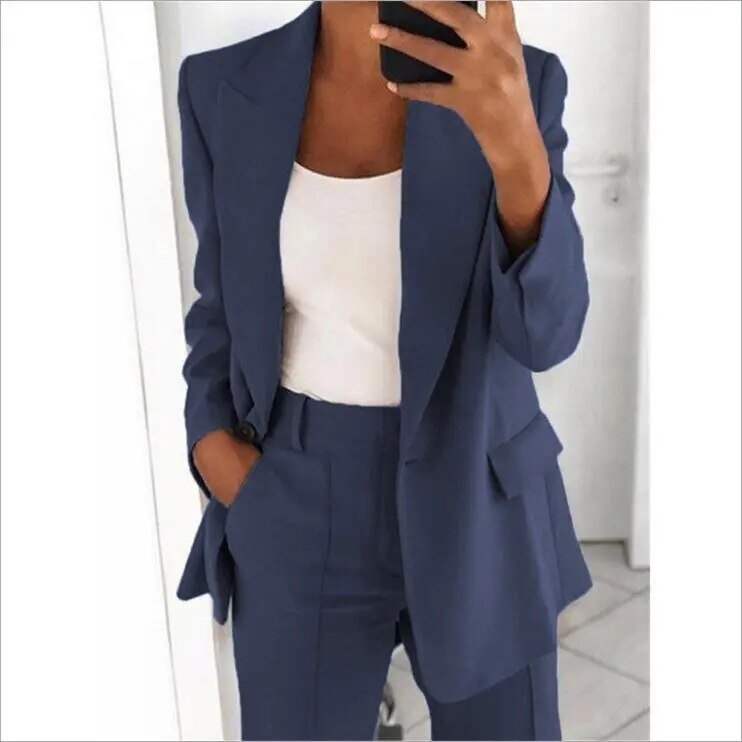 Ailsa - stylish, flattering women's blazer suit