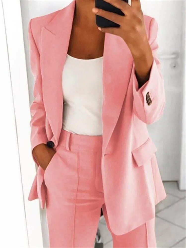 Ailsa - stylish, flattering women's blazer suit