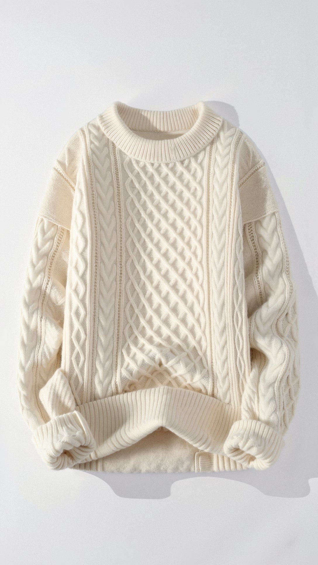 Abdal - cable knit sweater