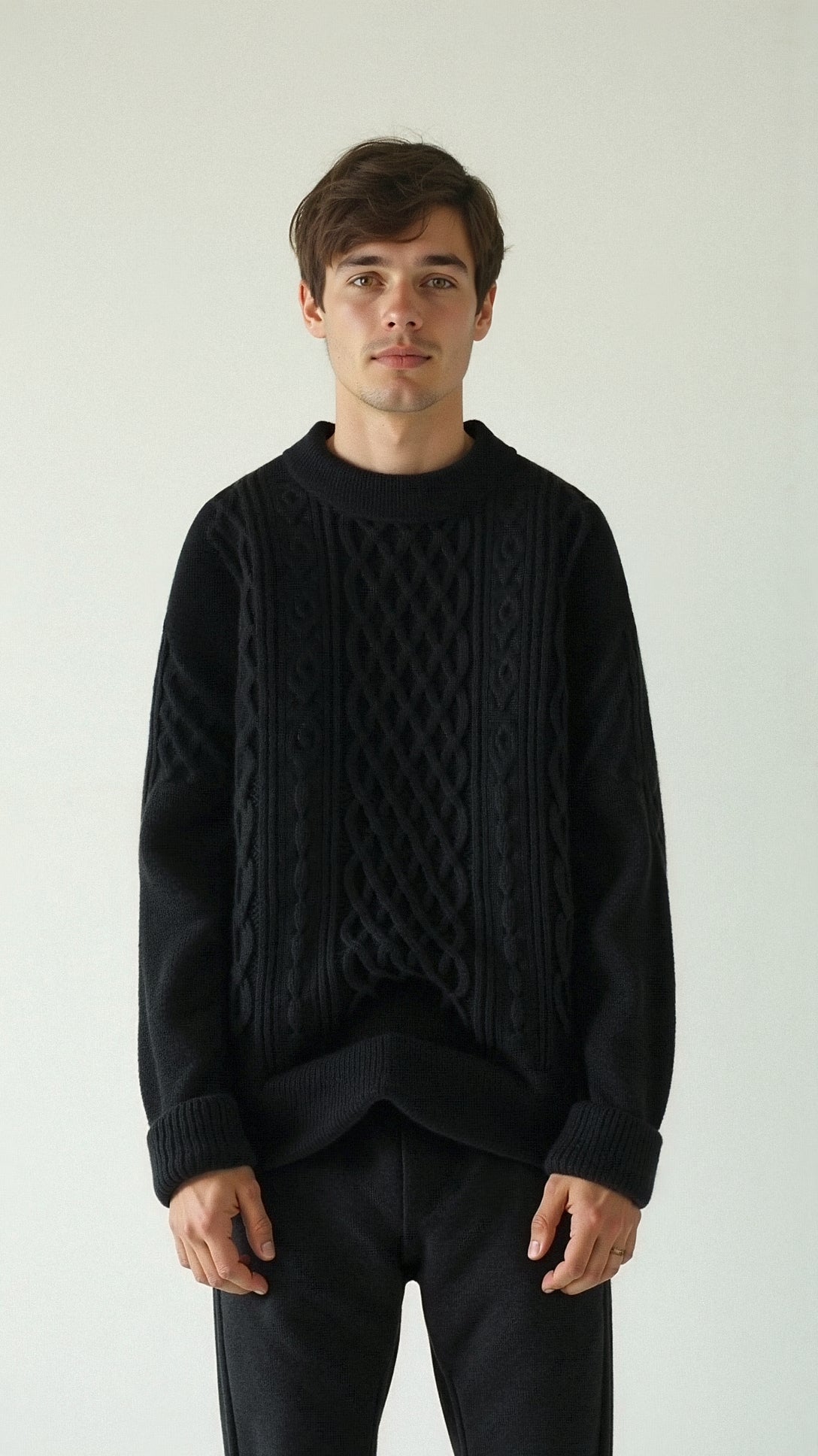 Abdal - cable knit sweater