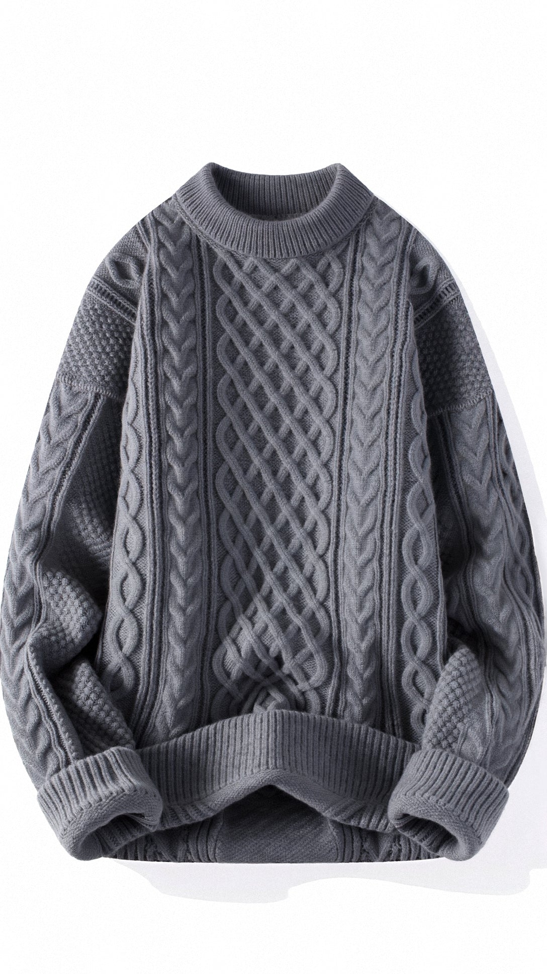 Abdal - cable knit sweater