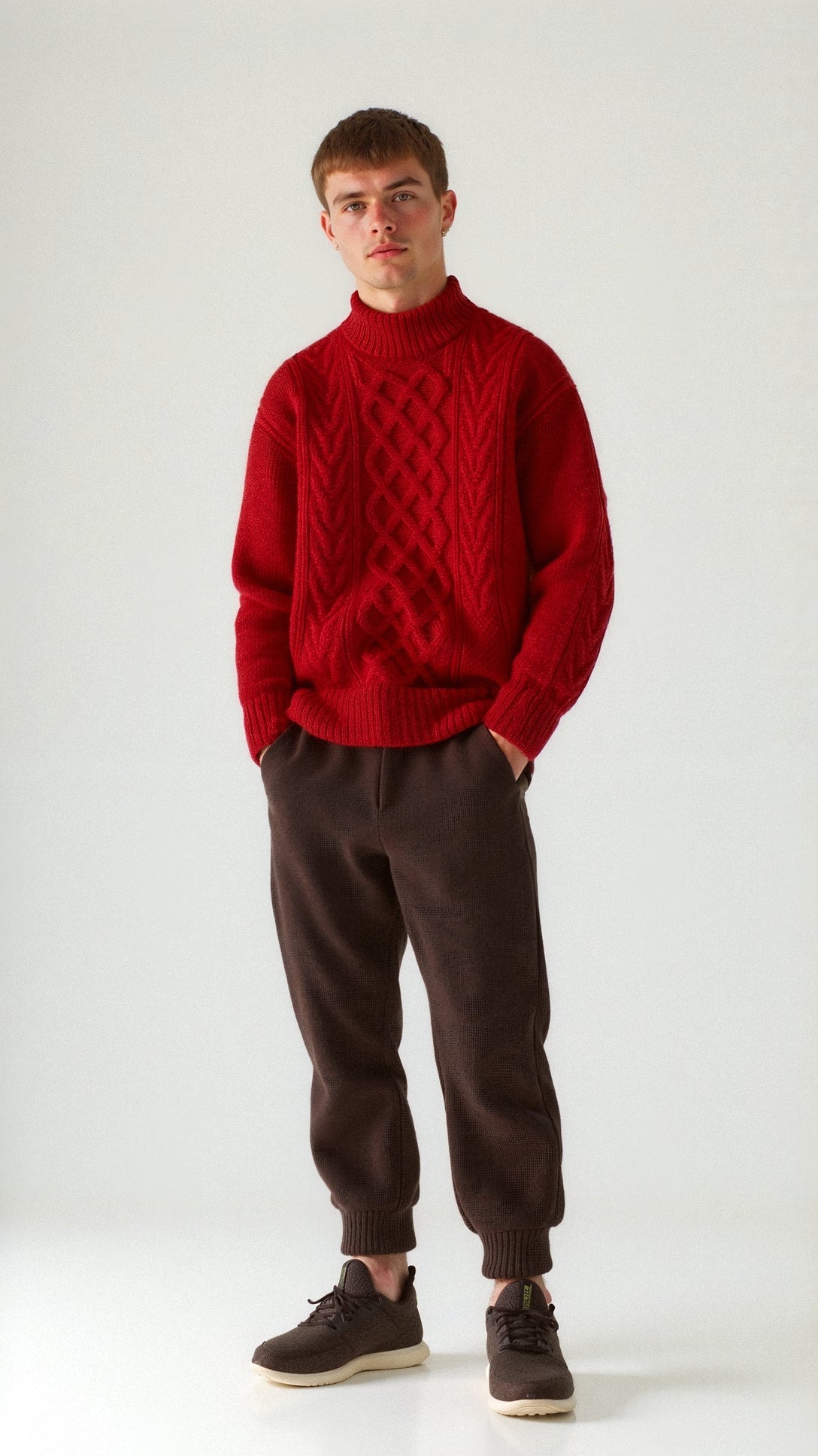Abdal - cable knit sweater