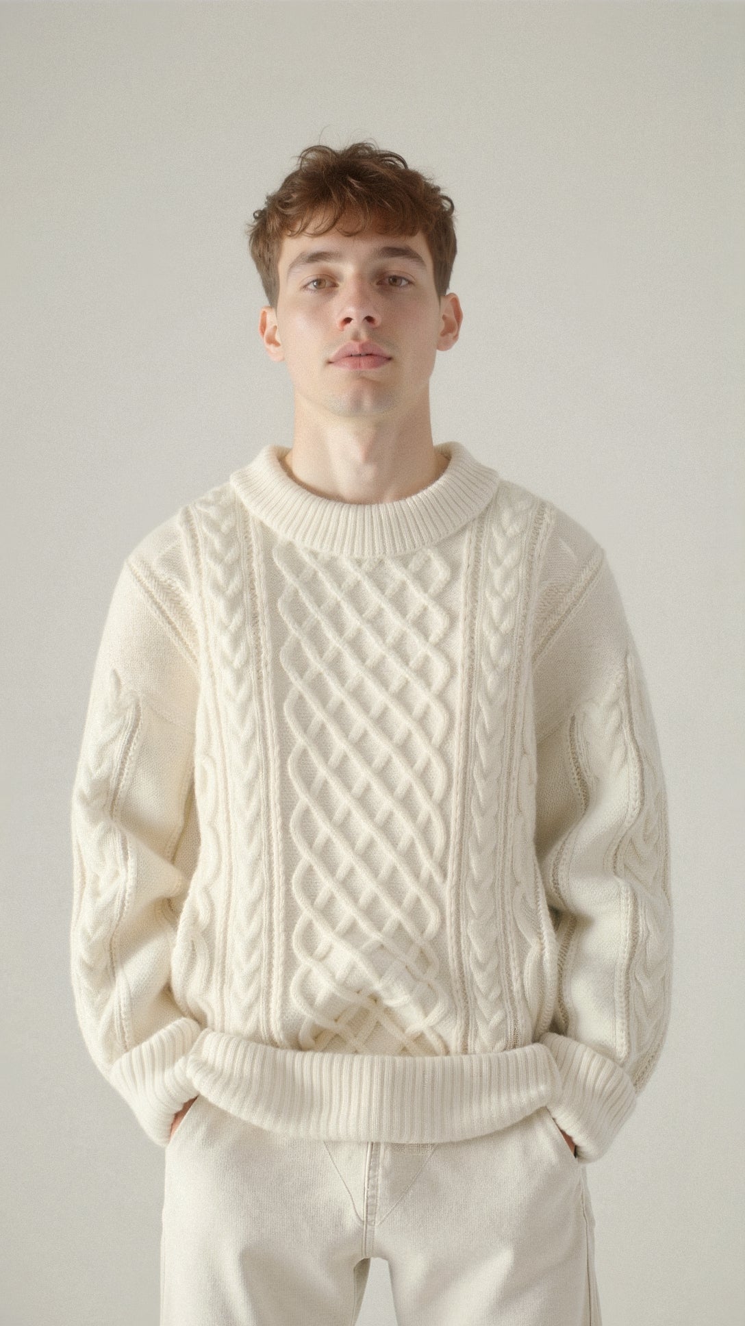 Abdal - cable knit sweater