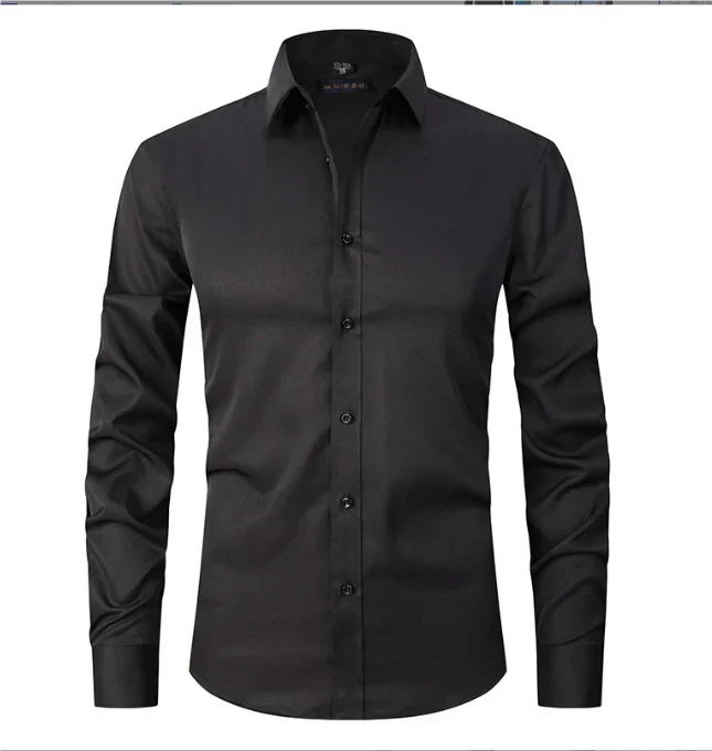 Normand - long sleeve shirt elegant formal style
