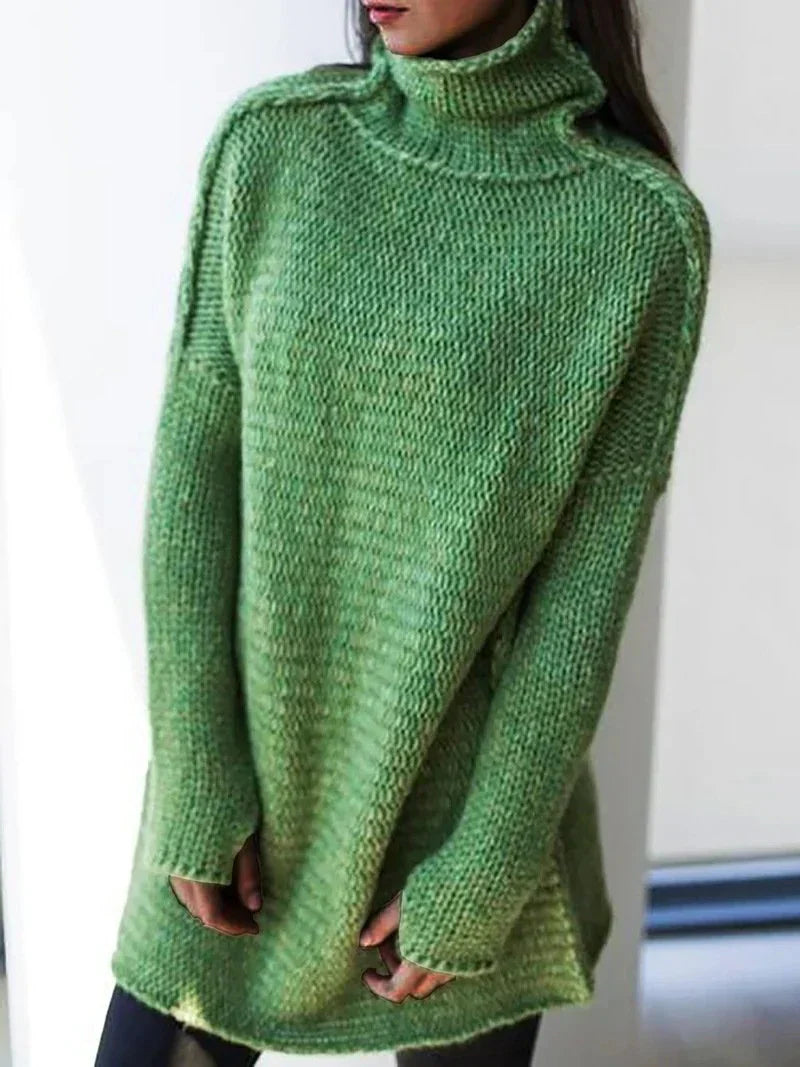 Indira - large turtleneck sweater