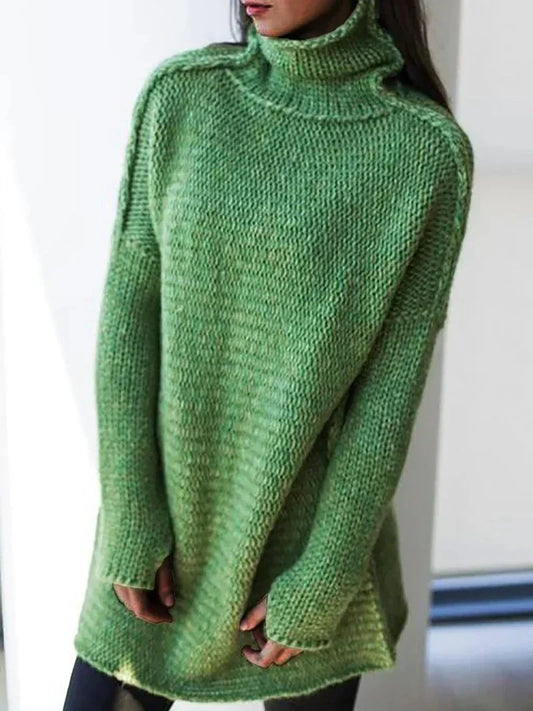 Indira - large turtleneck sweater