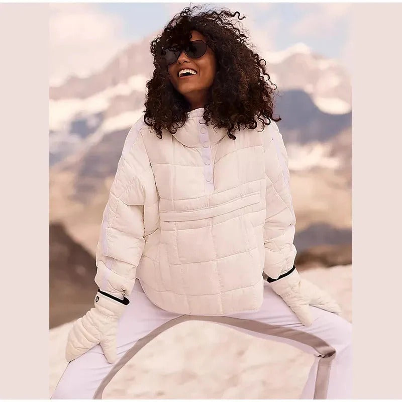 Frauke - casual thin but warm jacket sweater for women