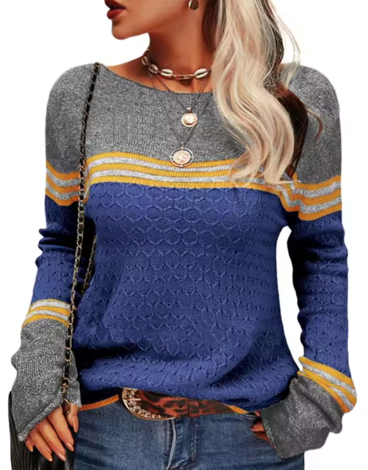 Rosie - slim fit knitted sweater