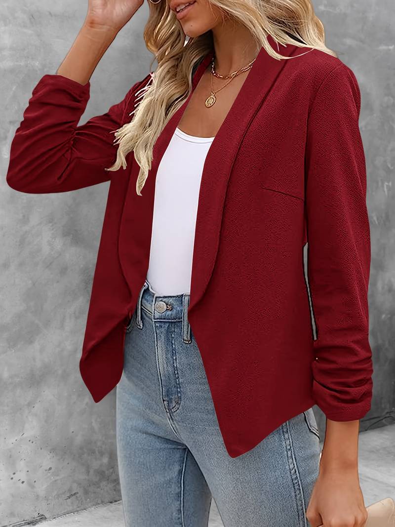 Isabella - stylish open front blazer
