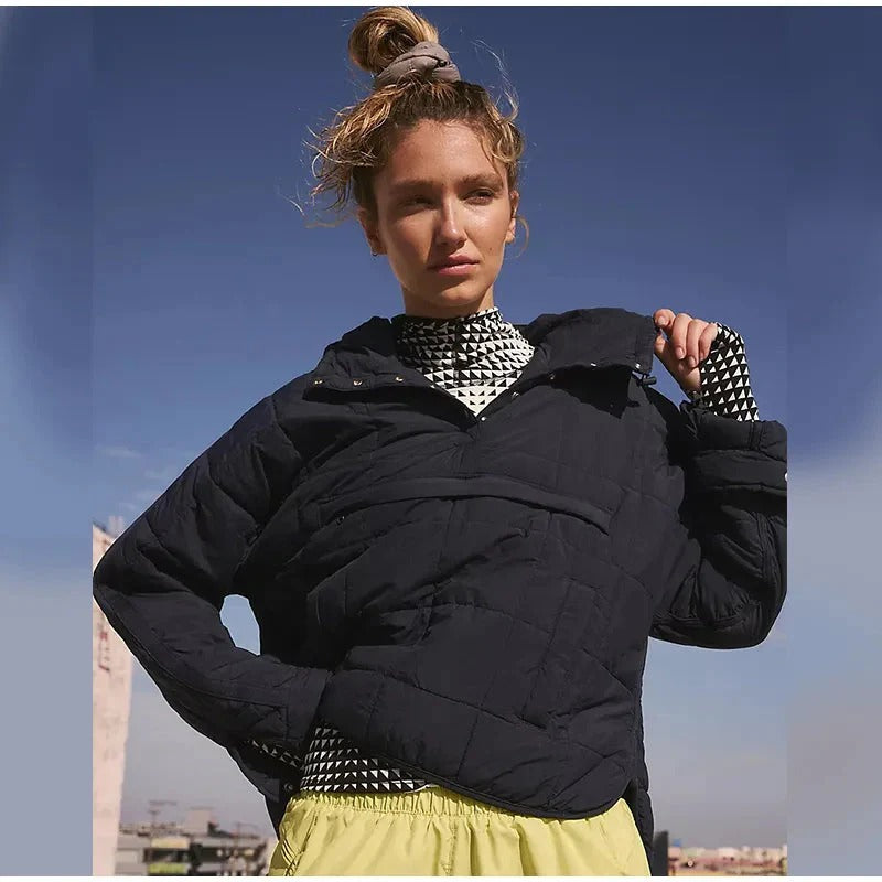 Frauke - casual thin but warm jacket sweater for women