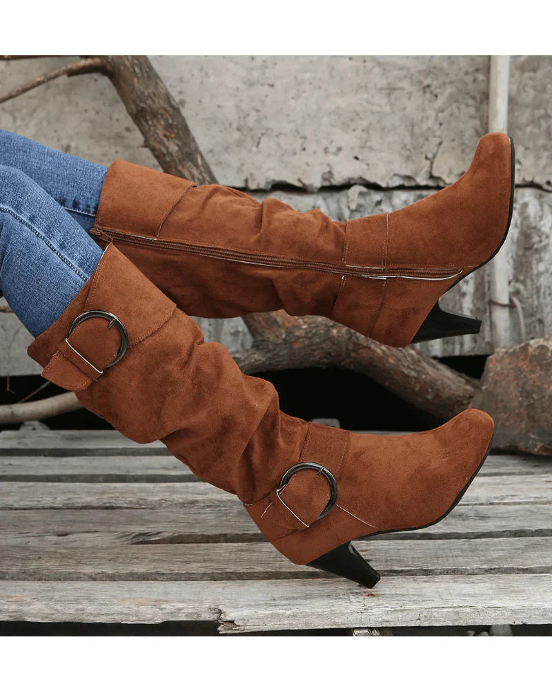 Soft high boots for women