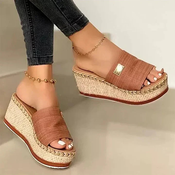 Vibeke - summer orthopedic wedge sandals for women