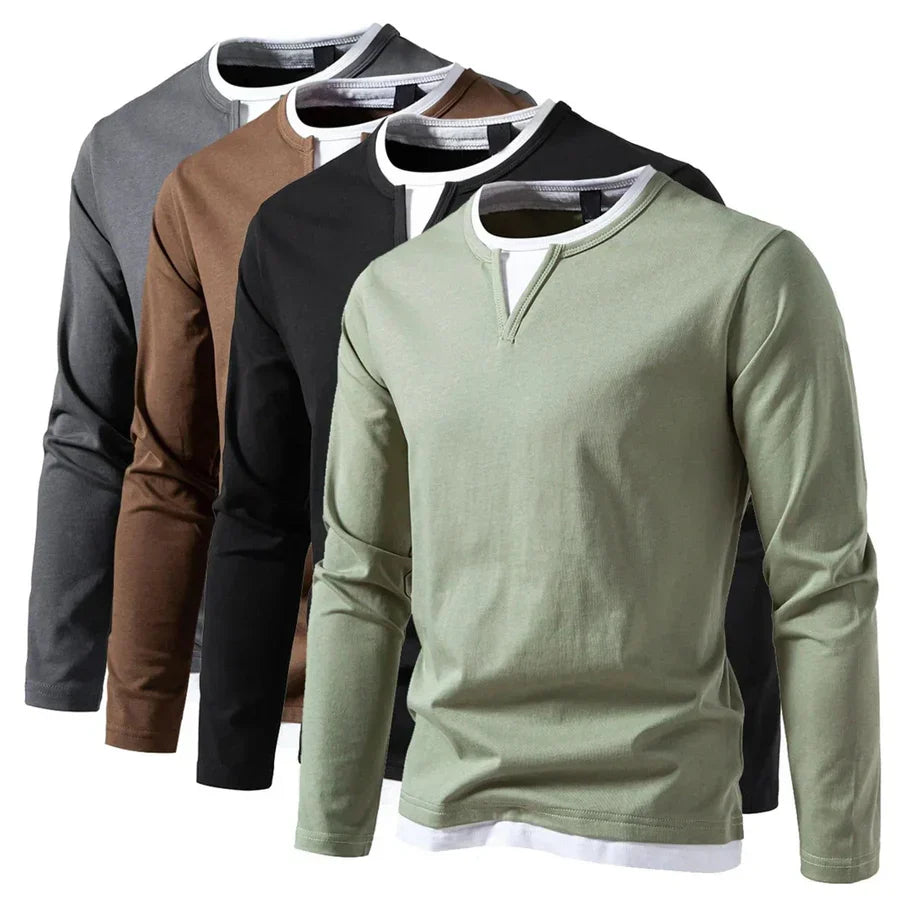 Damiaan - long sleeve shirt