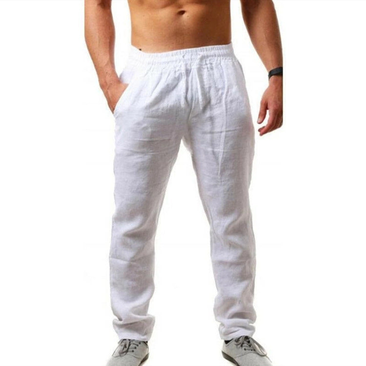 Fashionable linen trousers - Matthijs