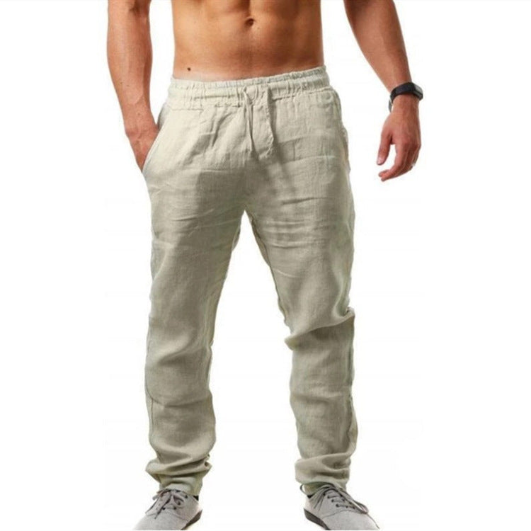 Fashionable linen trousers - Matthijs