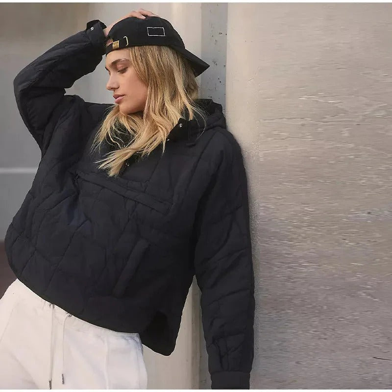 Frauke - casual thin but warm jacket sweater for women