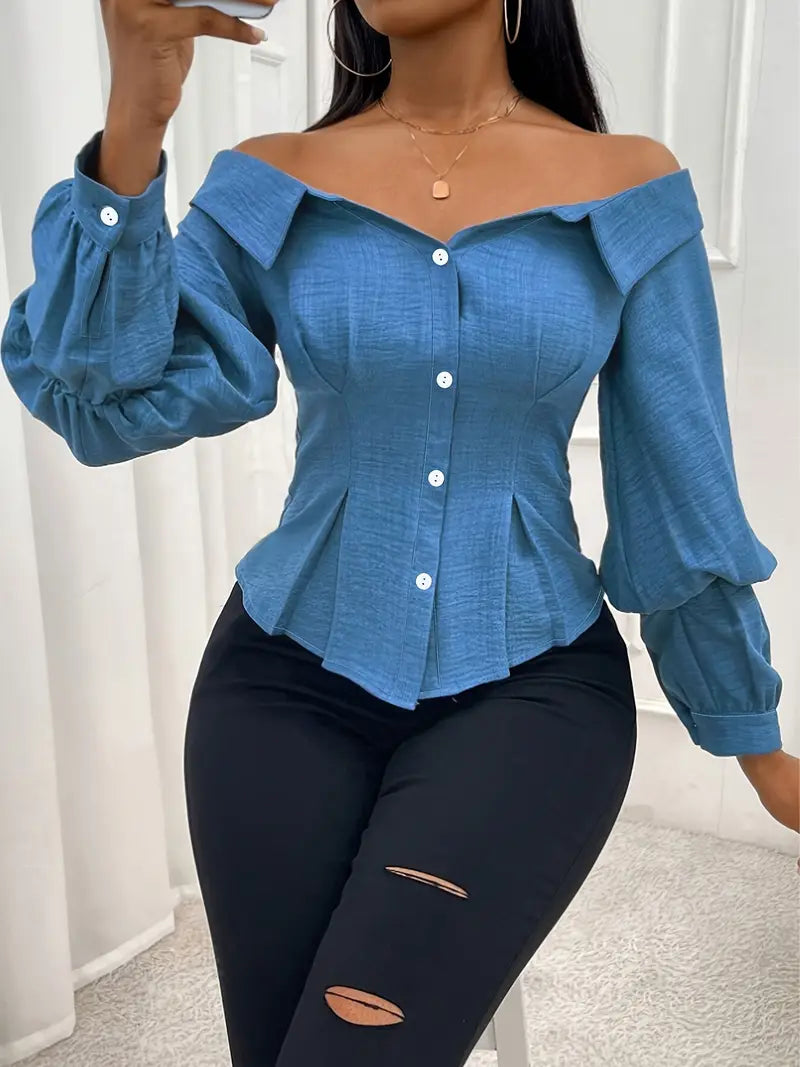 Fia - elegant off-shoulder blouse