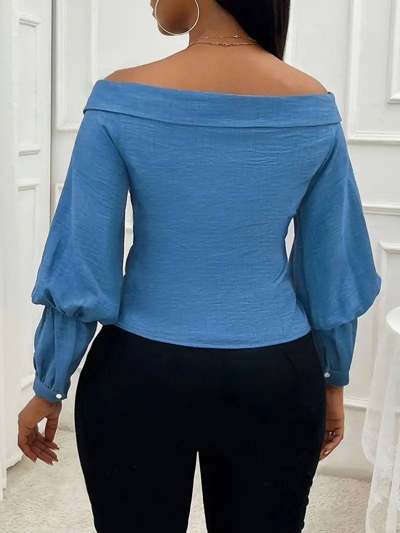 Fia - elegant off-shoulder blouse