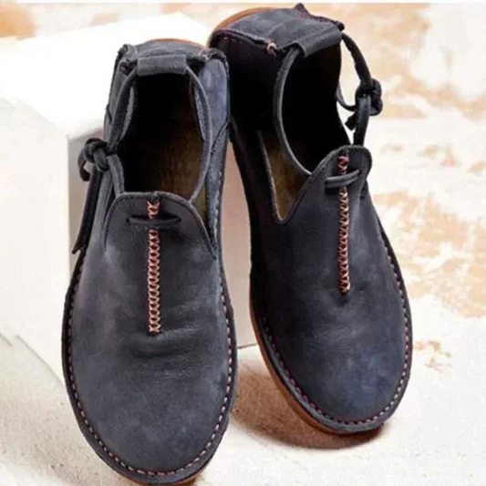 High-quality women's leather shoes for autumn