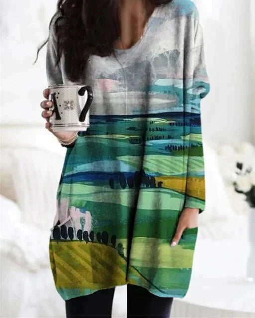 Elaine - long sweater for women