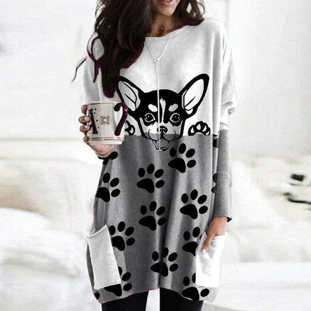 Elaine - long sweater for women