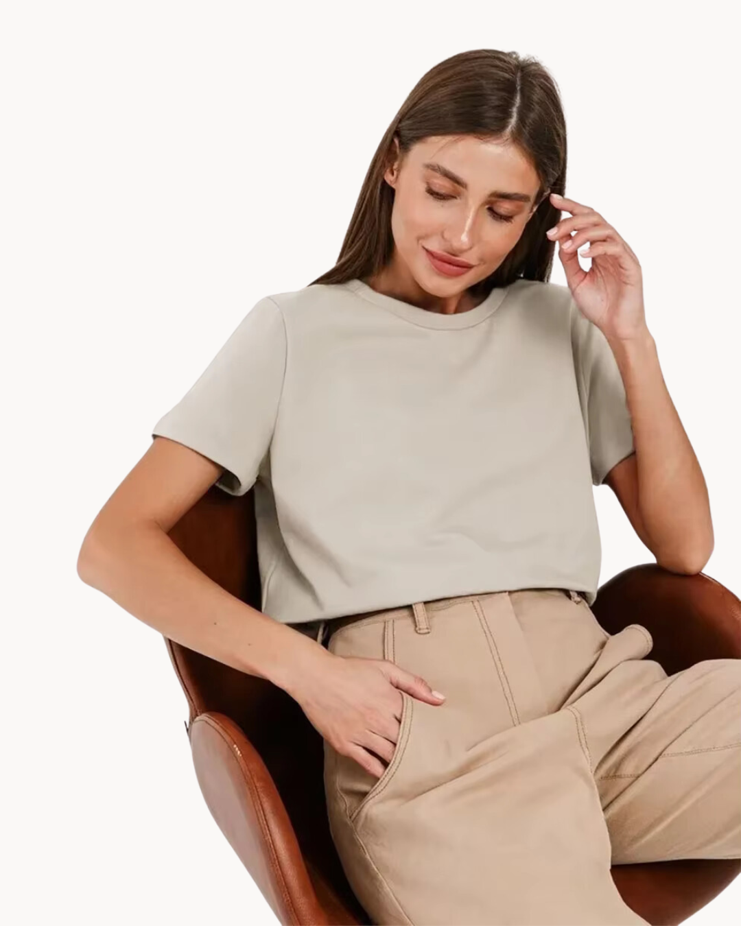 Collet - luxury soft stretch - women - t-shirt