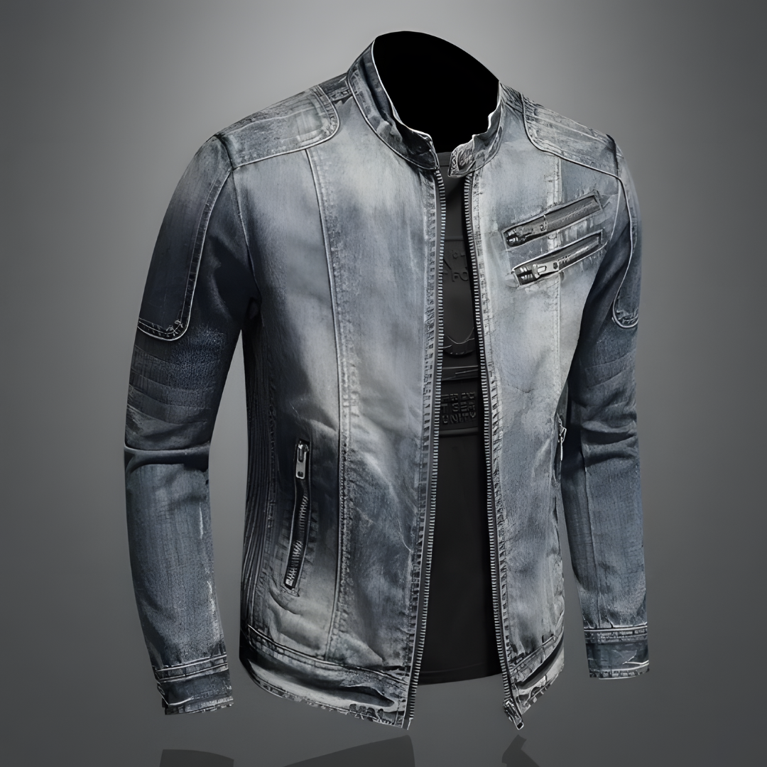 Mike - long-sleeved denim jacket