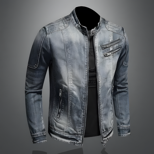 Mike - long-sleeved denim jacket
