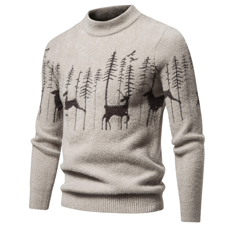 Premium - men's sweater with Christmas look