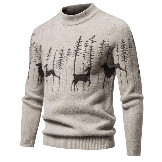 Premium - men's sweater with Christmas look