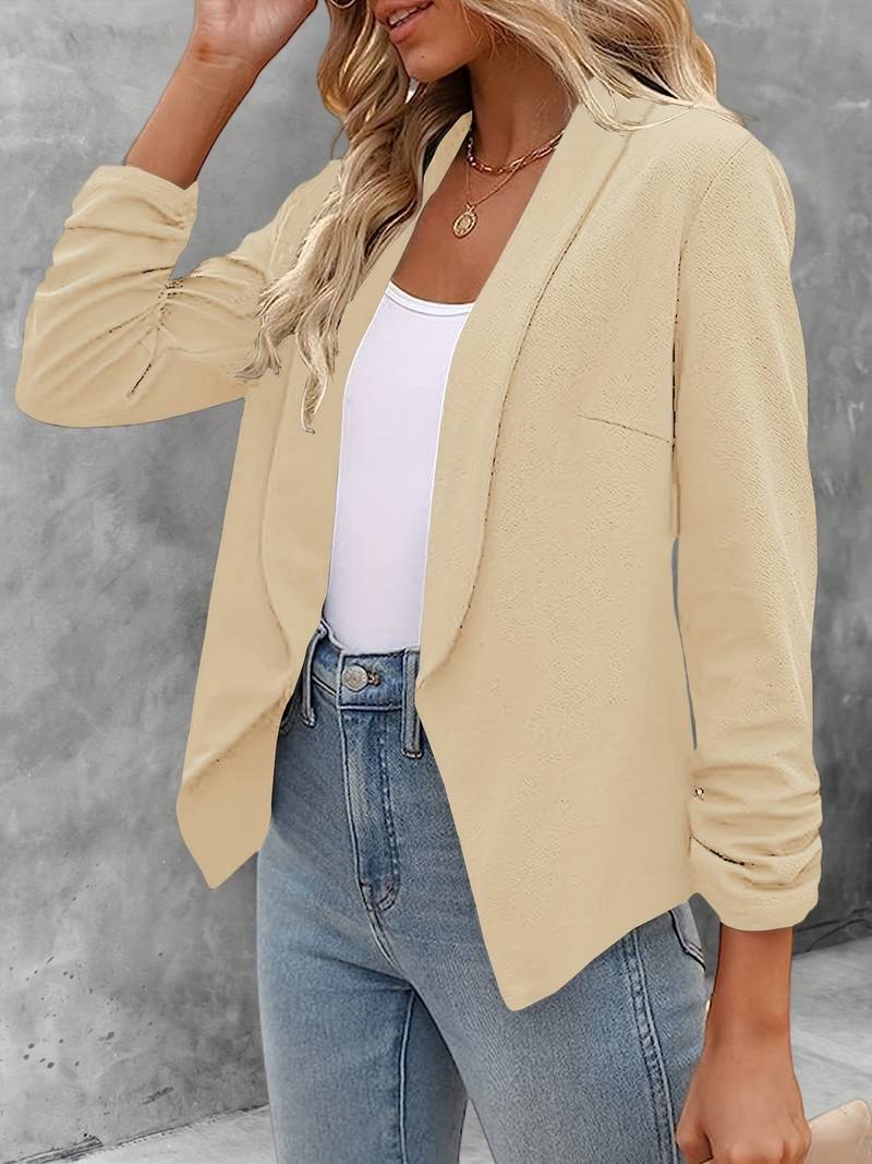 Isabella - stylish open front blazer