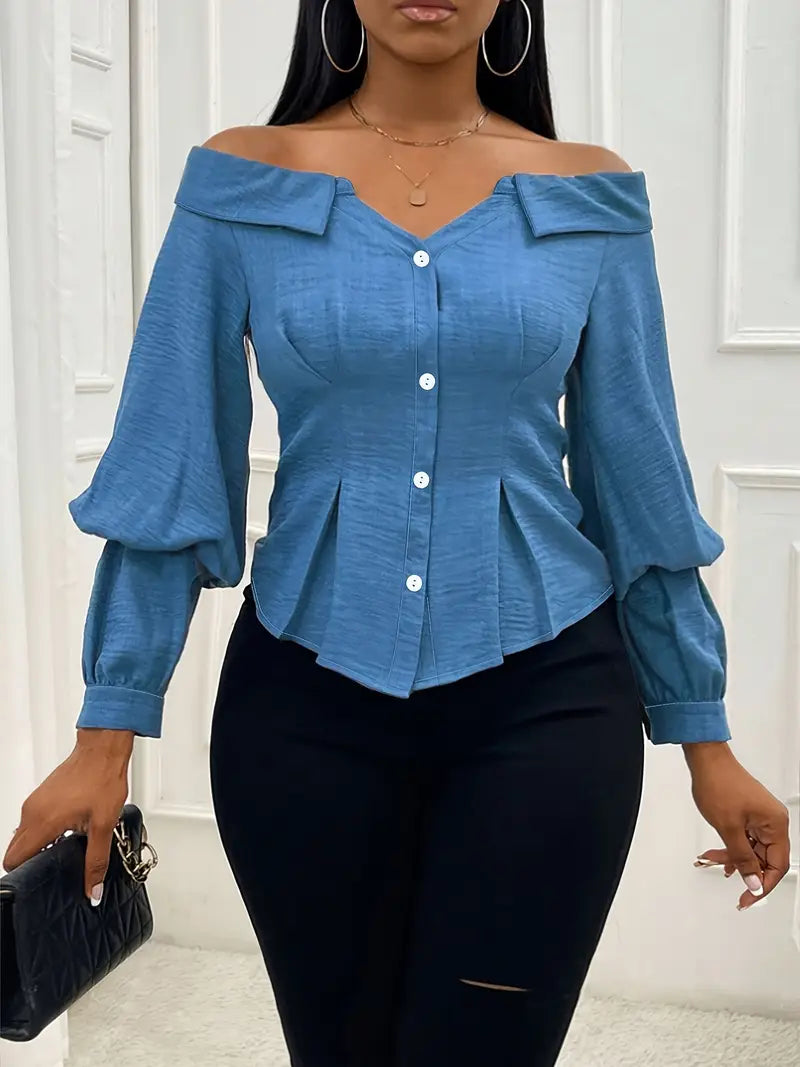 Fia - elegant off-shoulder blouse