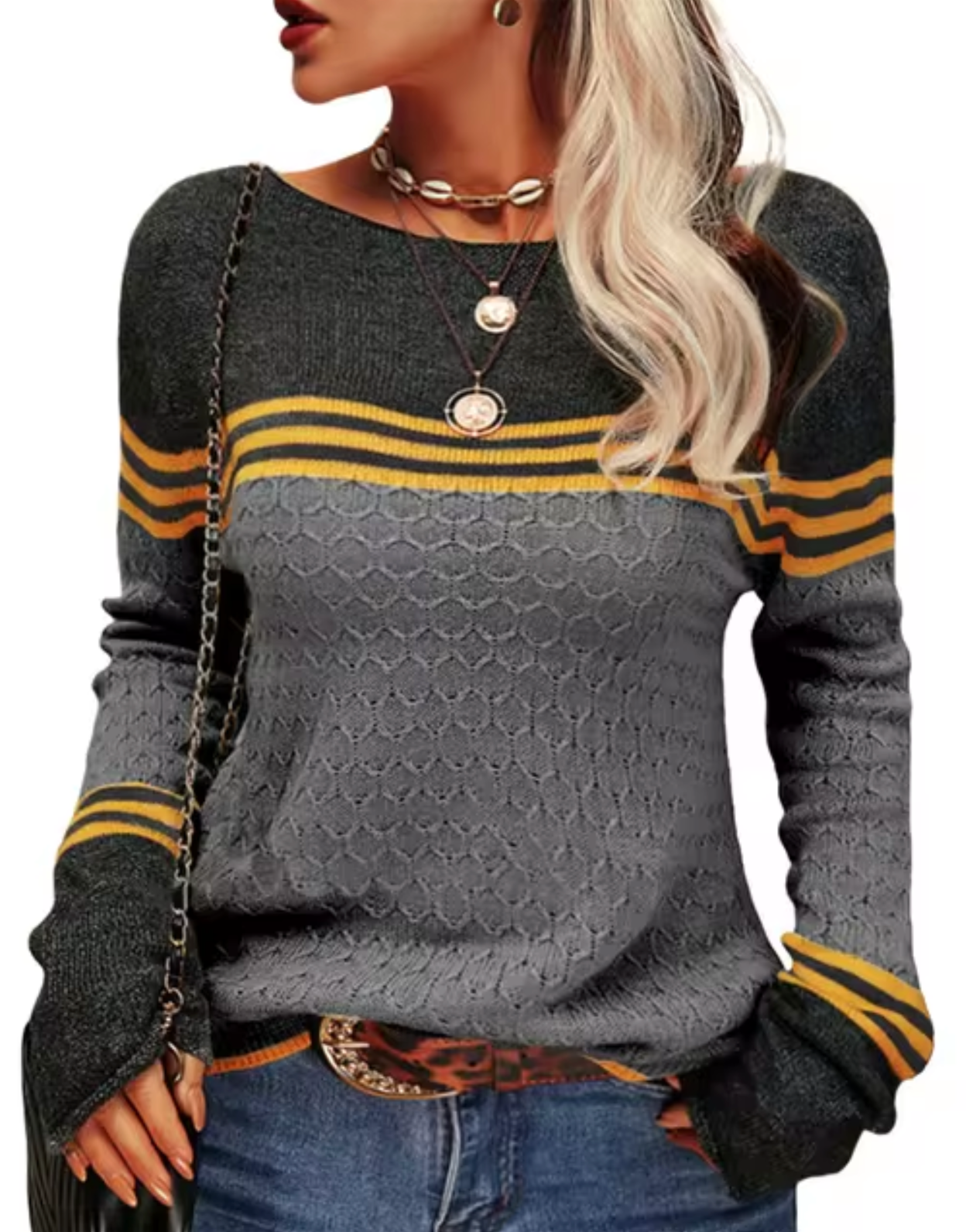 Rosie - slim fit knitted sweater