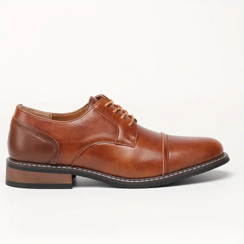 Harrison - sturdy vintage derby shoes for men