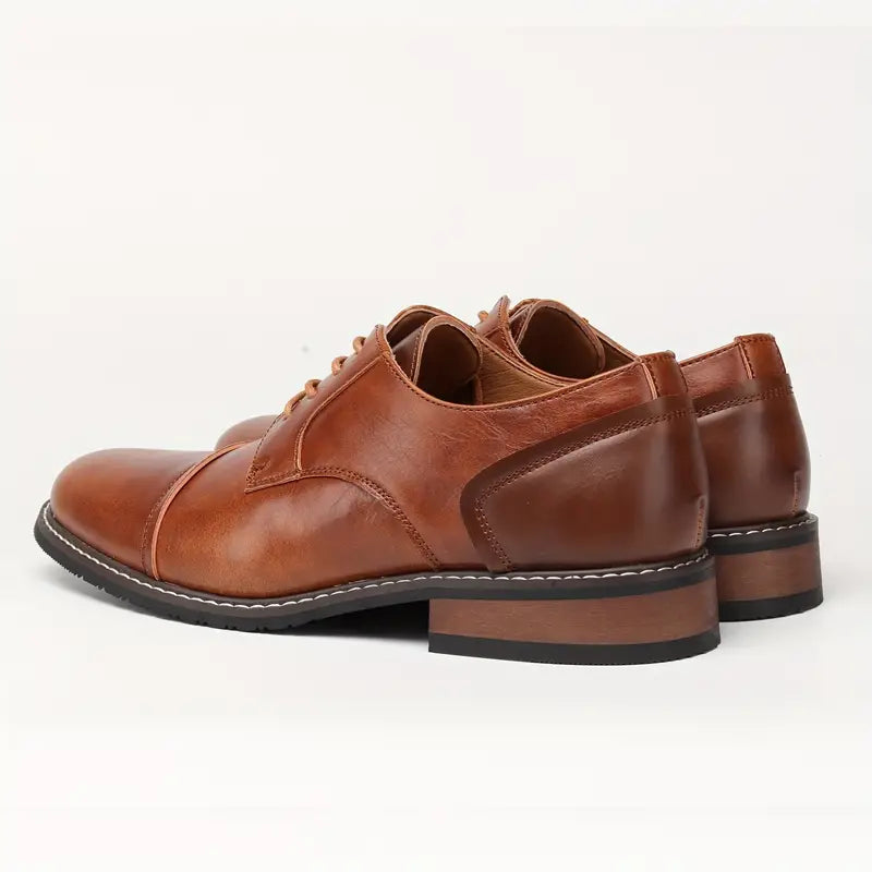 Harrison - sturdy vintage derby shoes for men