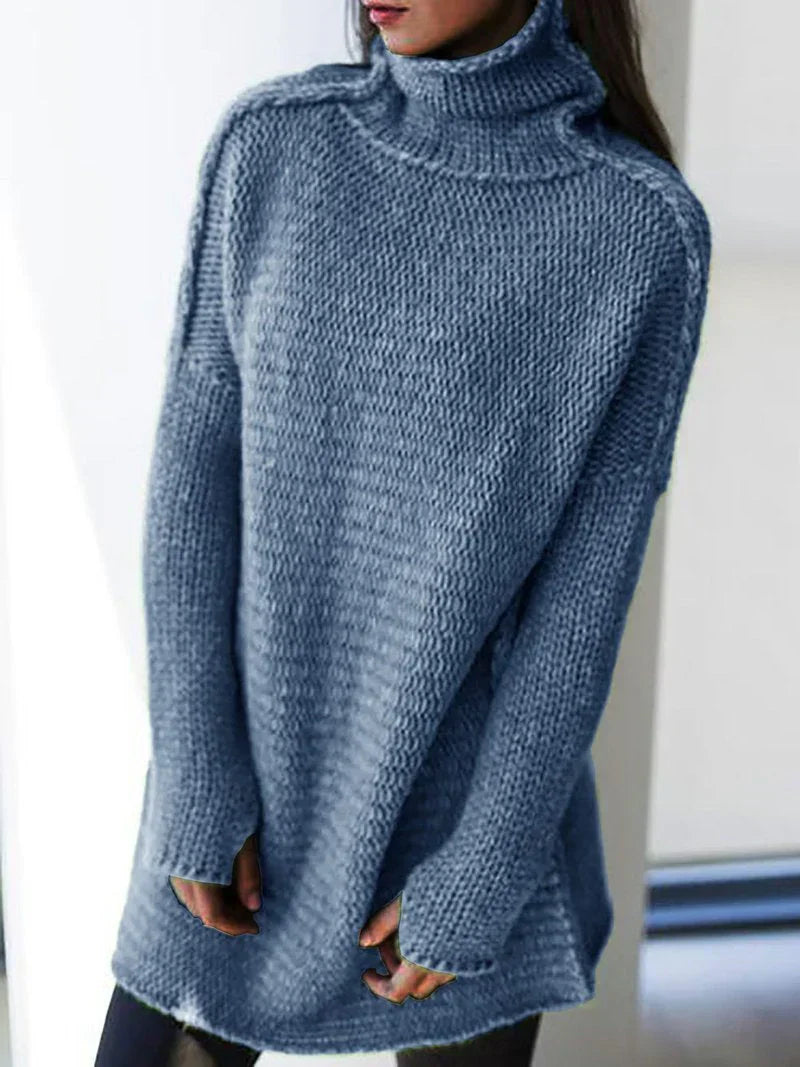 Indira - large turtleneck sweater