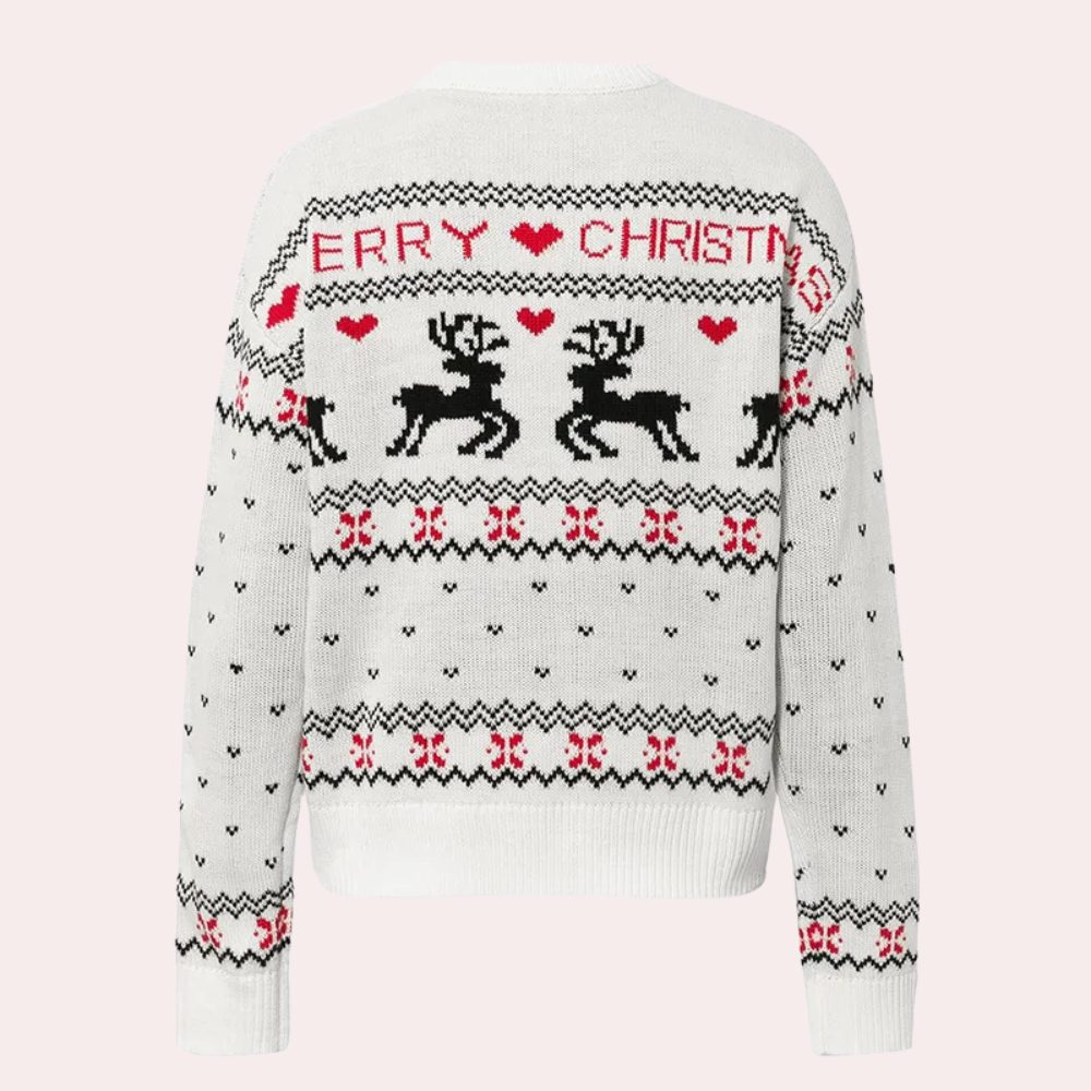Feona - elegant women's Christmas sweater with style