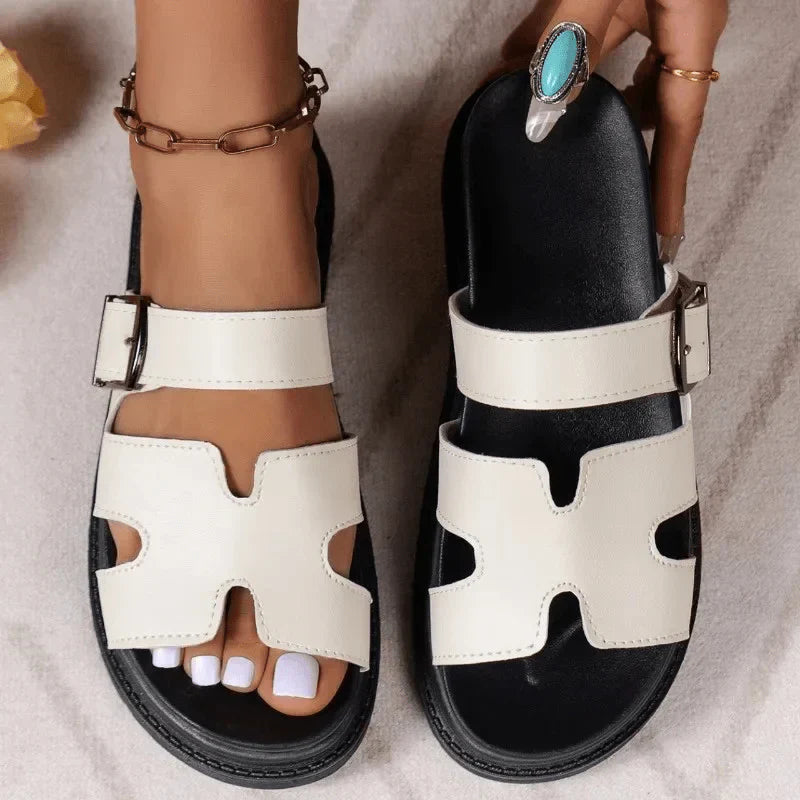 Soft, simple sandals for women