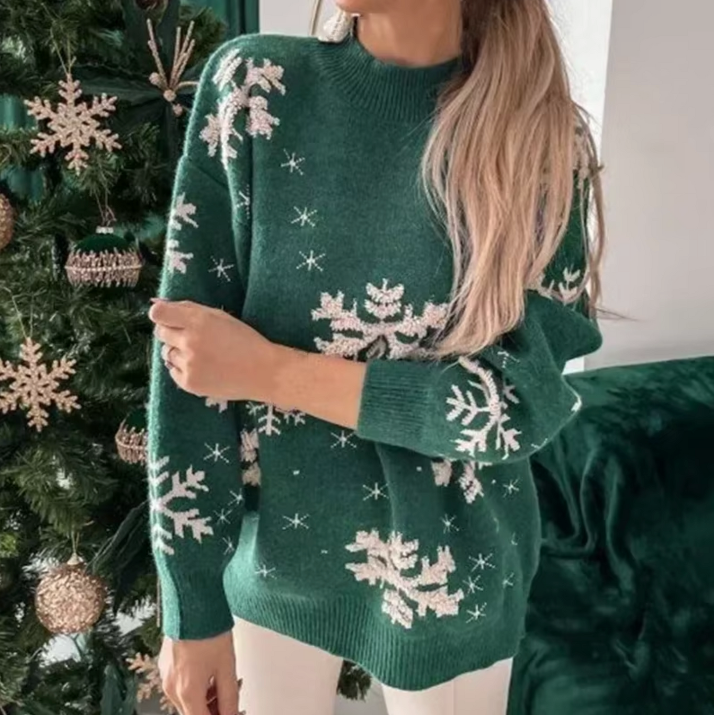 Chien - cozy knitted Christmas sweater