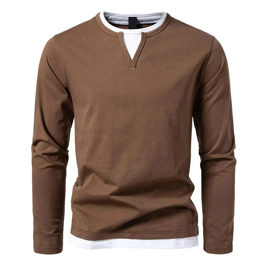 Damiaan - long sleeve shirt