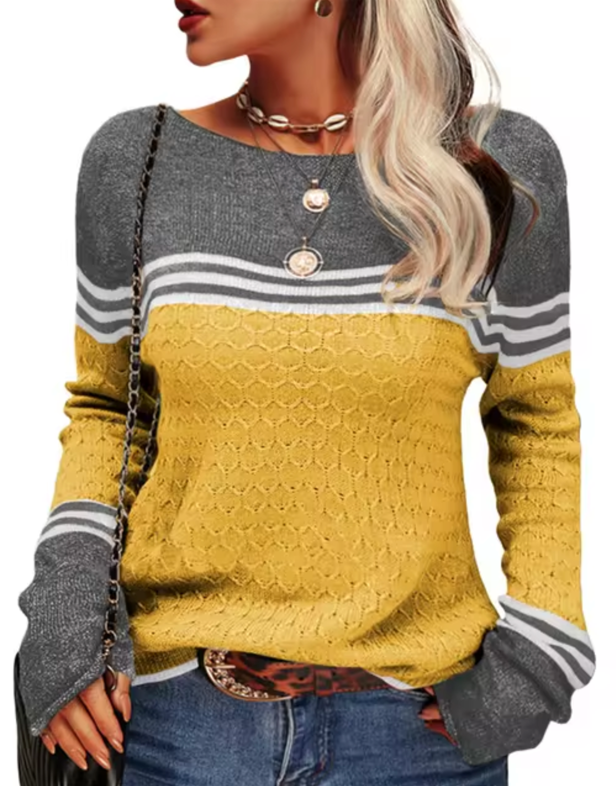 Rosie - slim fit knitted sweater