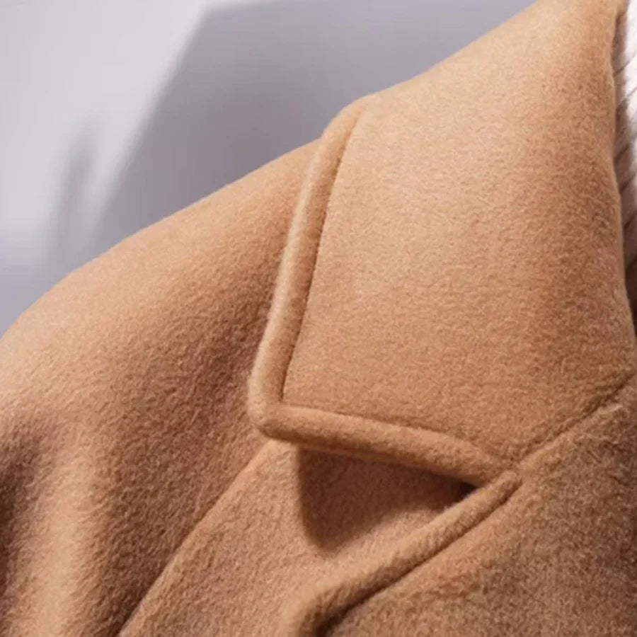 Delaney - stylish jacket with fashionable belt for women