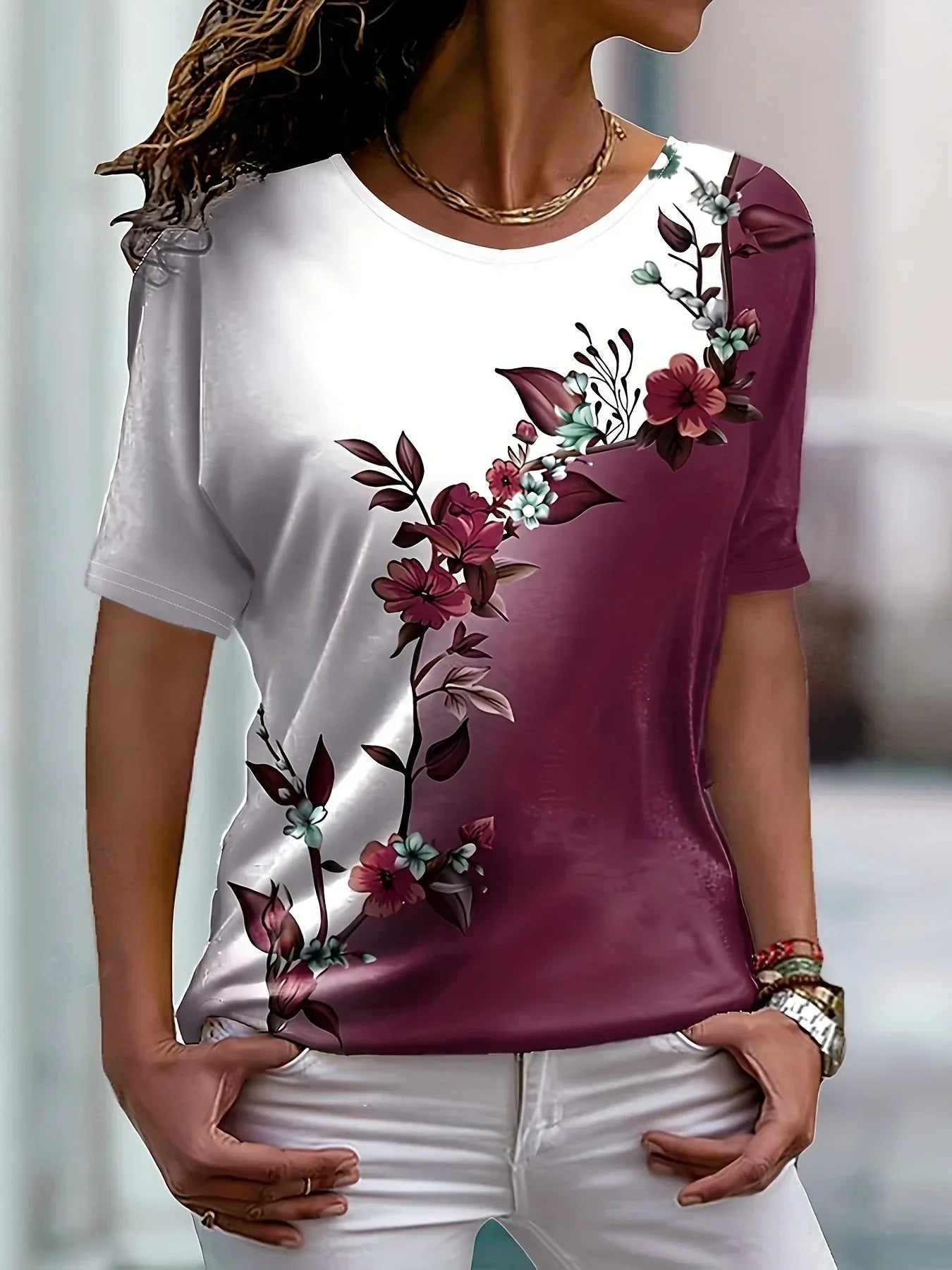 Lenai – stylish short sleeve top