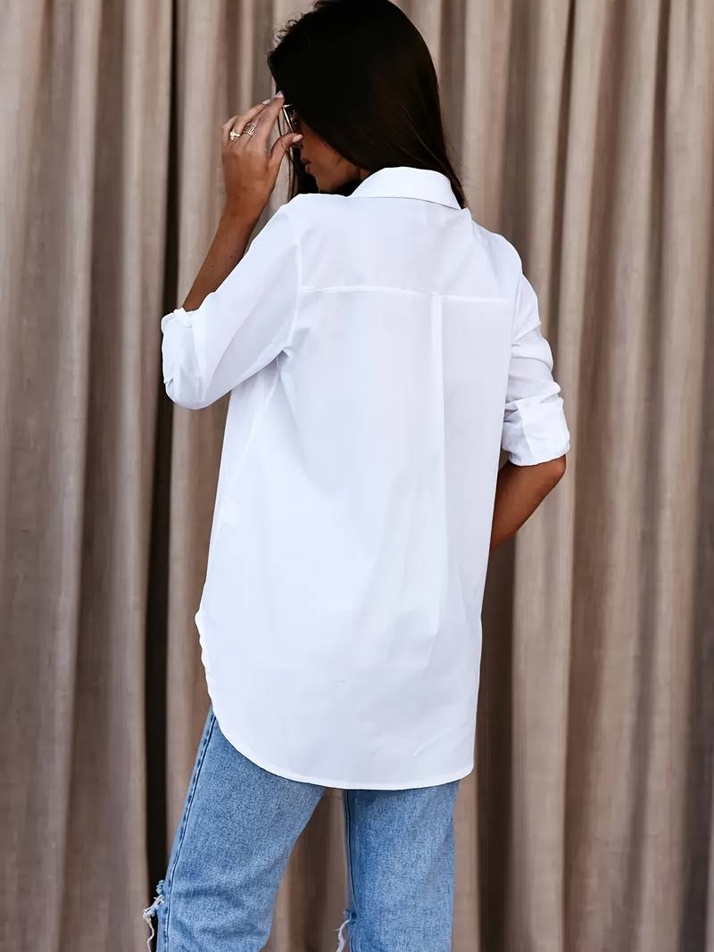 Solveig - relaxed casual blouse for women