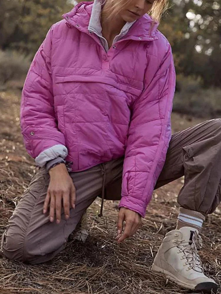 Frauke - casual thin but warm jacket sweater for women