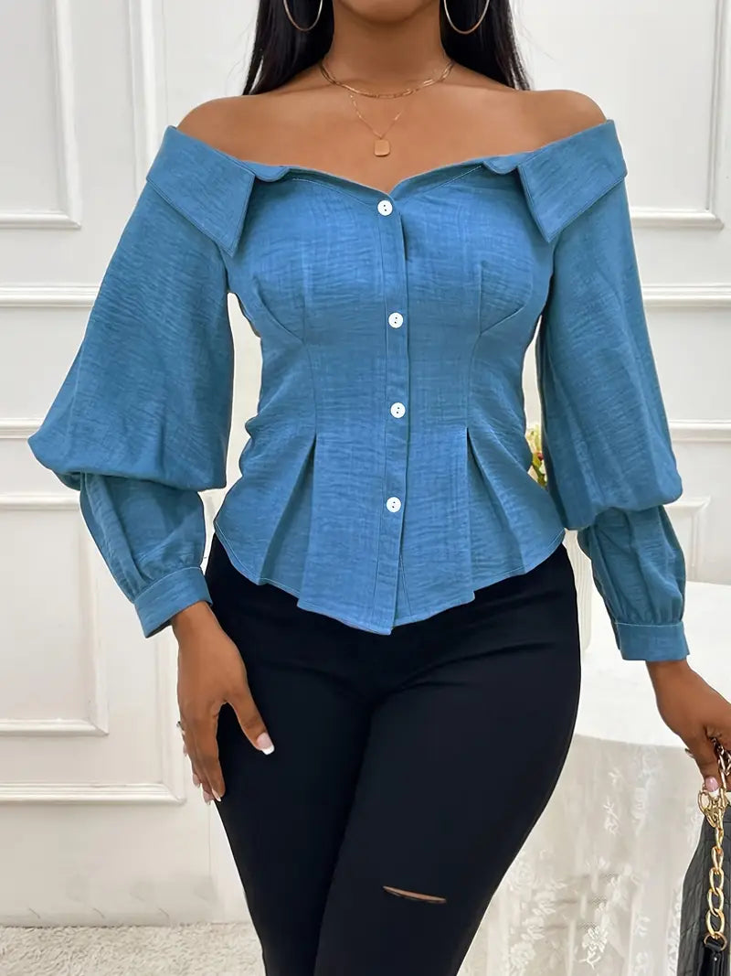Fia - elegant off-shoulder blouse