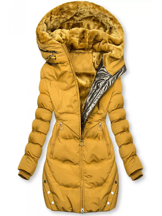 Lined winter coat for ladies