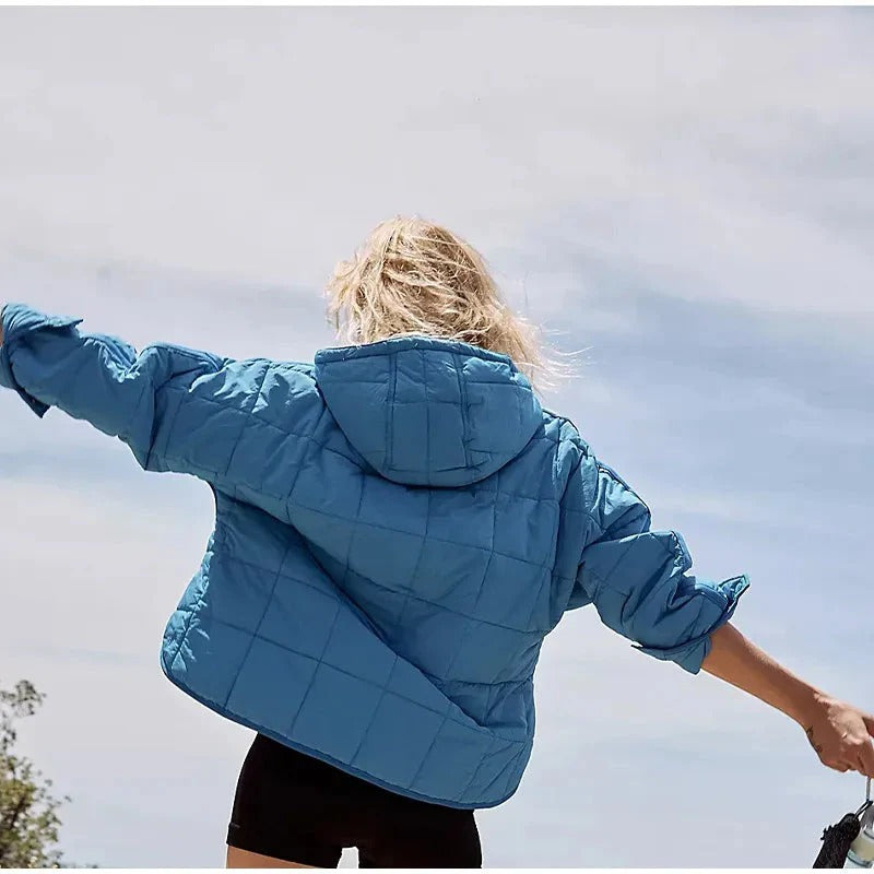 Frauke - casual thin but warm jacket sweater for women