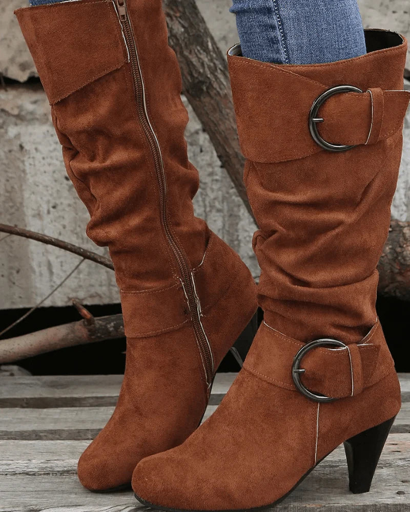 Soft high boots for women