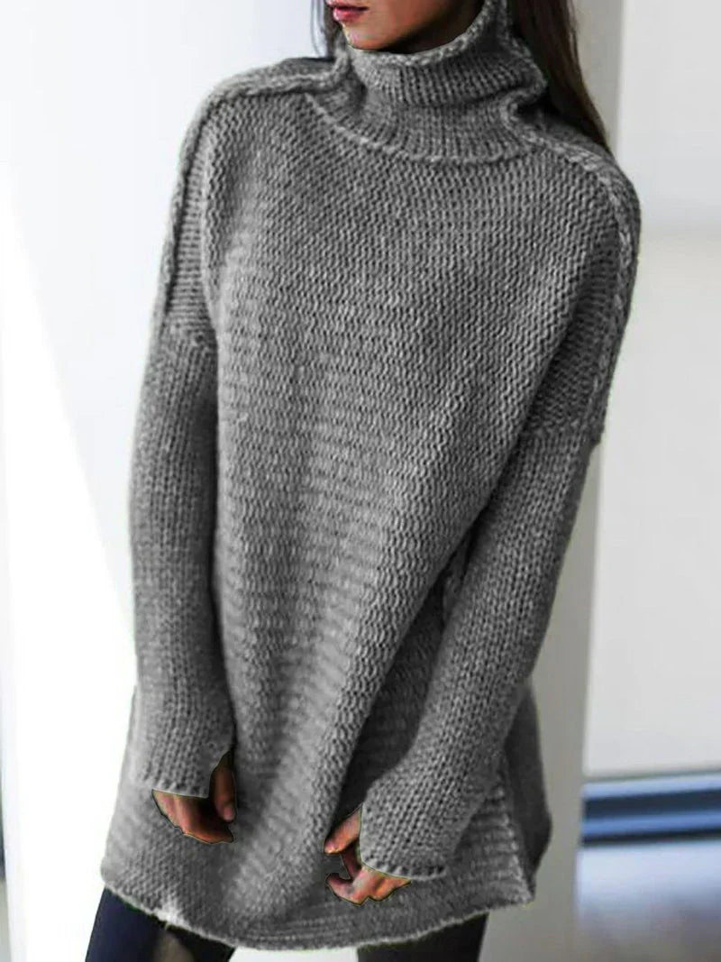 Indira - large turtleneck sweater